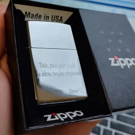 Zippo za dan očeva - personlizirani poklon